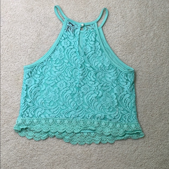 Green tank top - Picture 2 of 2